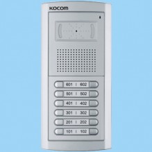 Interfon post exterior Kocom KDP-112 pentru 12 familii